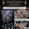 Tome of Combat (2026 Edition) - 10 Dice Polyset / Coin / Dice