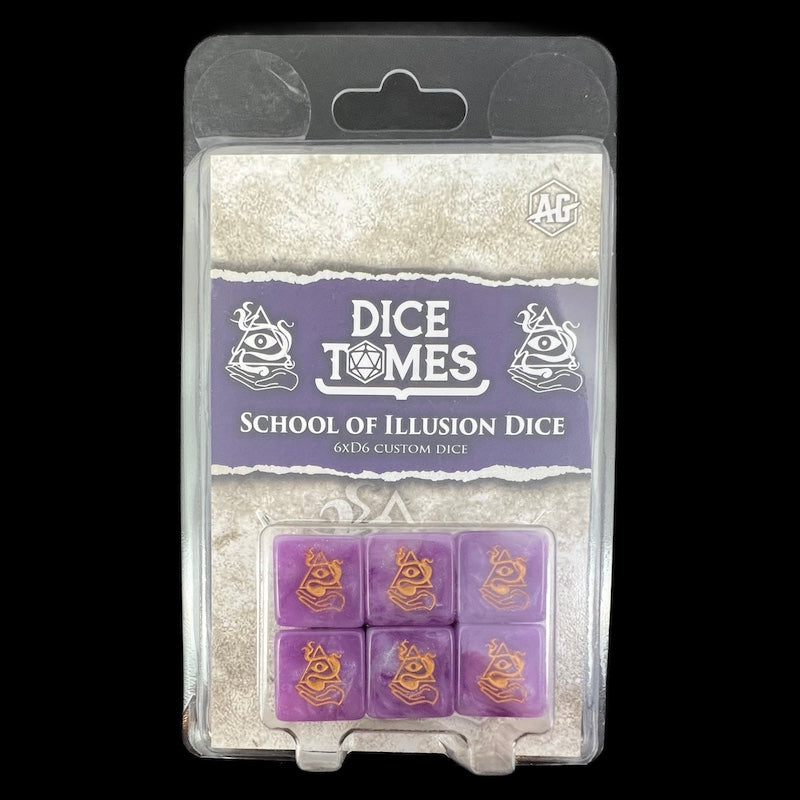 Tome of Illusion - School of Illusion - 6 x D6 Dice Set