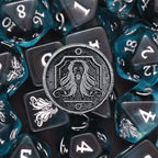 Tome of the Banshee - 10 Dice Polyset / Coin / Dice Tray