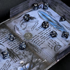 Tome of the Owlbear - 10 Dice Polyset / Coin / Dice Tray