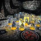ArcKnight Flat Plastic Miniatures - Aasimar Warband - 10 Minis