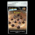 ArcKnight Additional Round Bases Numbered 1-12 - Opaque Brown
