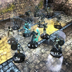 ArcKnight Additional Round Bases Numbered 1-12 - Translucent Smoke
