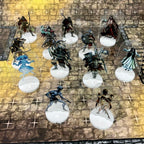 ArcKnight Additional Round Bases Numbered 1-12 - Opaque White