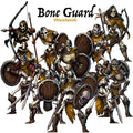 ArcKnight Flat Plastic Miniatures - Bone Guard Warband - 10 Minis