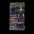 ArcKnight Flat Plastic Miniatures - Roleplaying Objects - Caravan - 38 Pieces