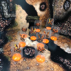 ArcKnight Flat Plastic Miniatures - Stirges - 10 Minis