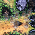 ArcKnight Flat Plastic Miniatures - Twig Blights Warband - 10 Minis