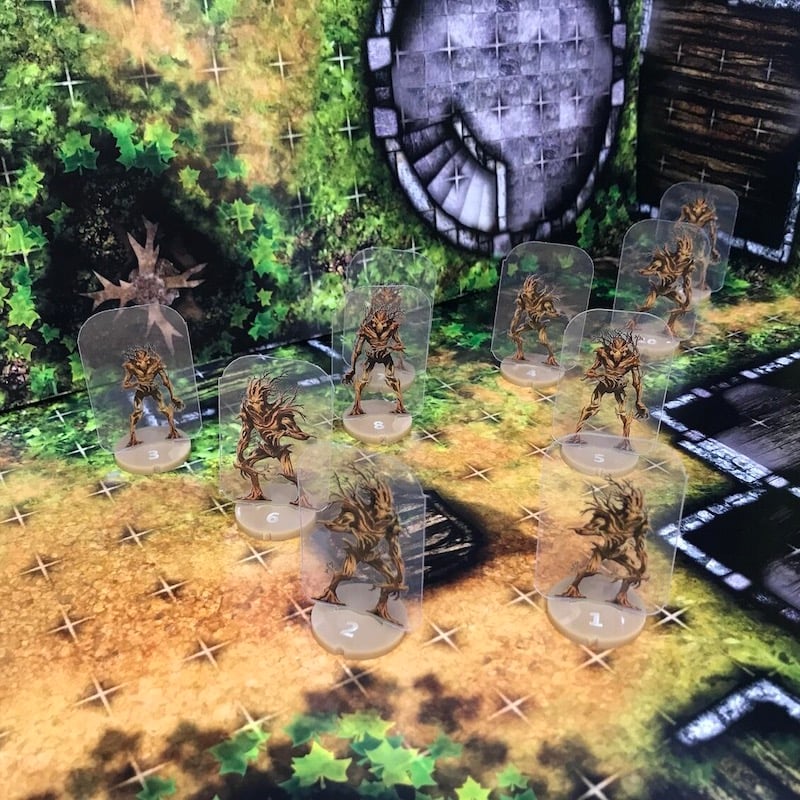 ArcKnight Flat Plastic Miniatures - Twig Blights Warband - 10 Minis