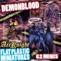ArcKnight Flat Plastic Miniatures - Demonblood - 62 Minis