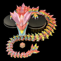 Articulated Iridescent Rainbow 'Pet' Dragon - GARGANTUAN