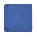 Folding Heathered Felt Dice Tray - Azure