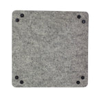 Folding Heathered Felt Dice Tray - Blizzard