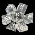 TDSO Bright Gem Diamond 7 Dice Polyset