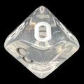 TDSO Bright Gem Diamond D10 Dice