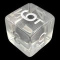 TDSO Bright Gem Diamond D6 Dice