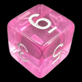 TDSO Bright Gem Rose D6 Dice