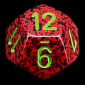 Chessex Speckled Strawberry D12 Dice
