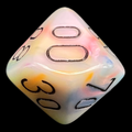 Chessex Festive Circus & Black Percentile Dice