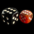Chessex Festive Symphony & White 12mm D6 Spot Dice