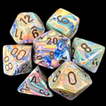 Chessex Festive Vibrant 7 Dice Polyset - Discontinued