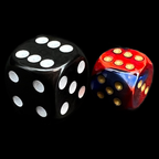 Chessex Gemini Blue & Red 36 x D6 Dice Set