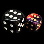 Chessex Gemini Purple & Red 36 x D6 Dice Set