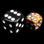 Chessex Lustrous Gold & Silver 36 x D6 Dice Set