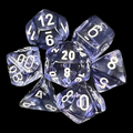 Chessex Nebula Black 7 Dice Polyset