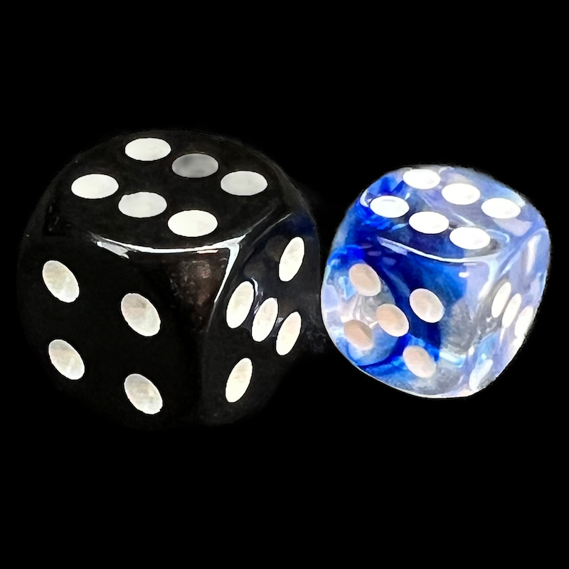 Chessex Nebula Dark Blue 36 x D6 Dice Set