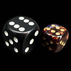Chessex Scarab Blue Blood & Gold 36 x D6 Dice Set