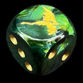 Chessex Scarab Jade TheDiceShop Dragon D6 Spot Dice