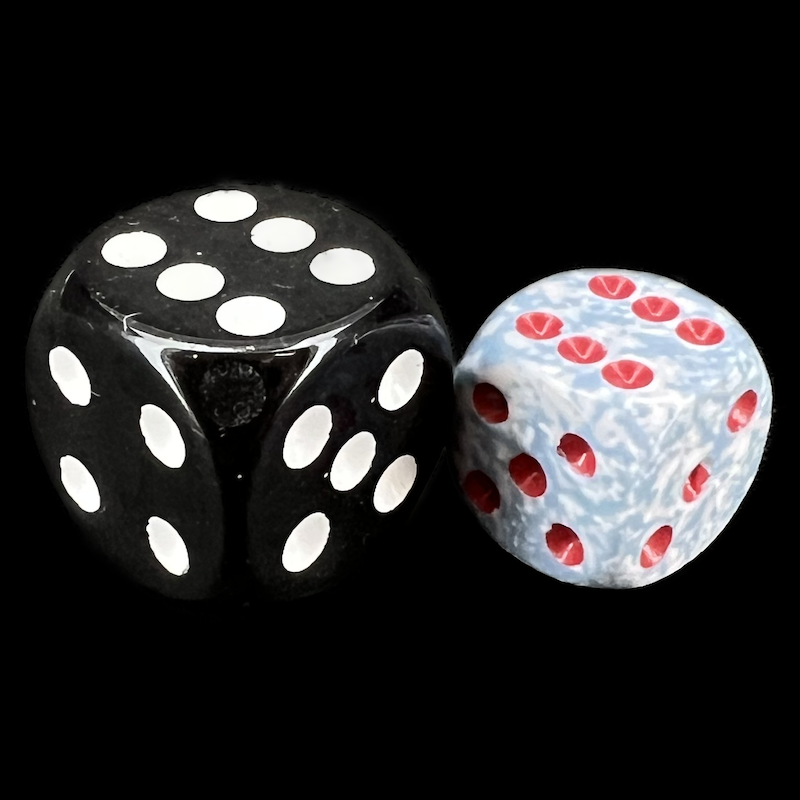 Chessex Speckled Air 36 x D6 Dice Set
