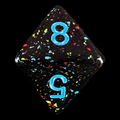 Chessex Speckled Blue Stars D8 Dice