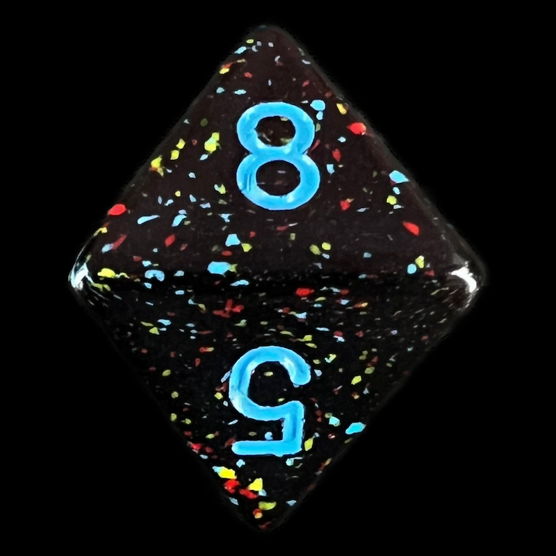 Chessex Speckled Blue Stars D8 Dice