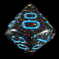 Chessex Speckled Blue Stars Percentile Dice