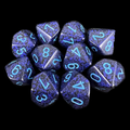 Chessex Speckled Cobalt 10 x D10 Dice Set