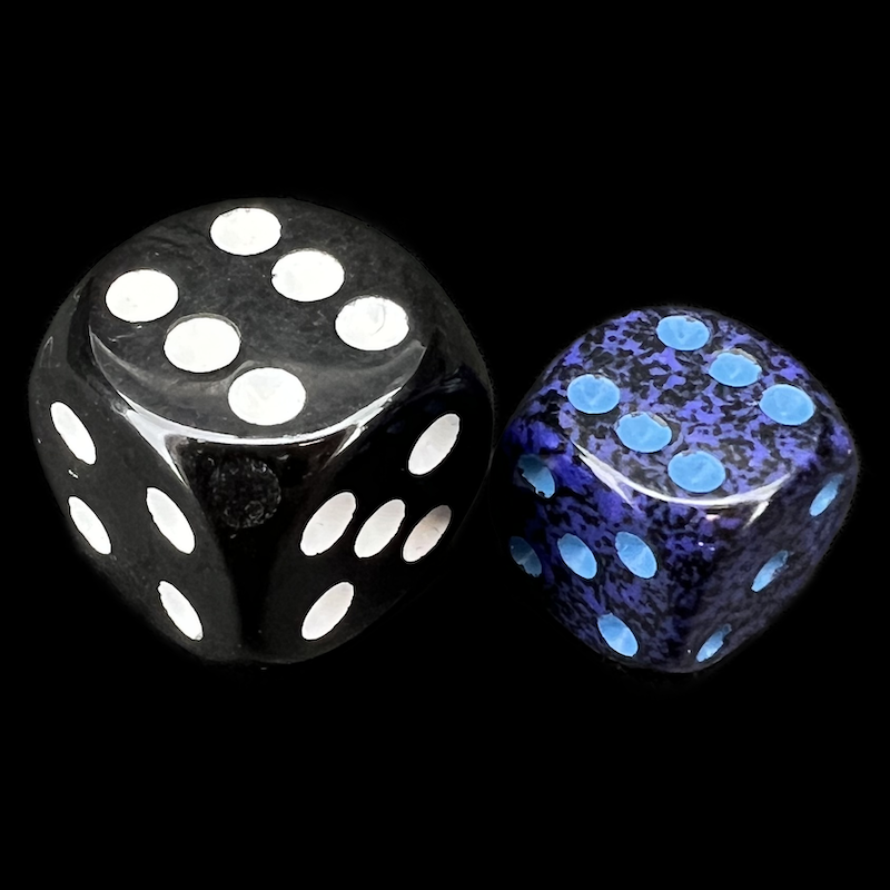 Chessex Speckled Cobalt 36 x D6 Dice Set