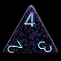 Chessex Speckled Cobalt D4 Dice