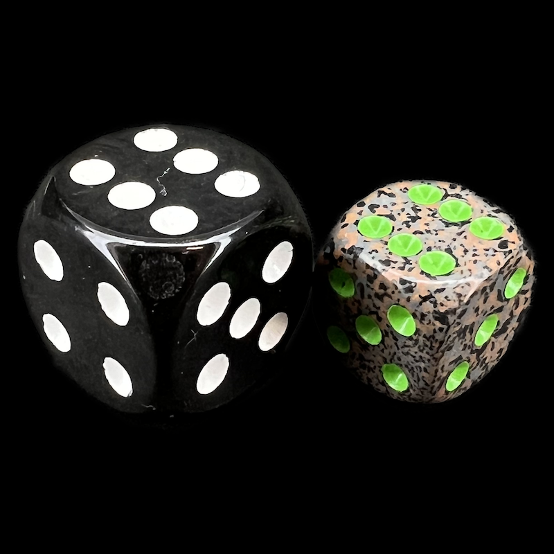 Chessex Speckled Earth 36 x D6 Dice Set
