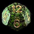 Chessex Speckled Golden Recon D12 Dice