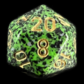 Chessex Speckled Golden Recon D20 Dice