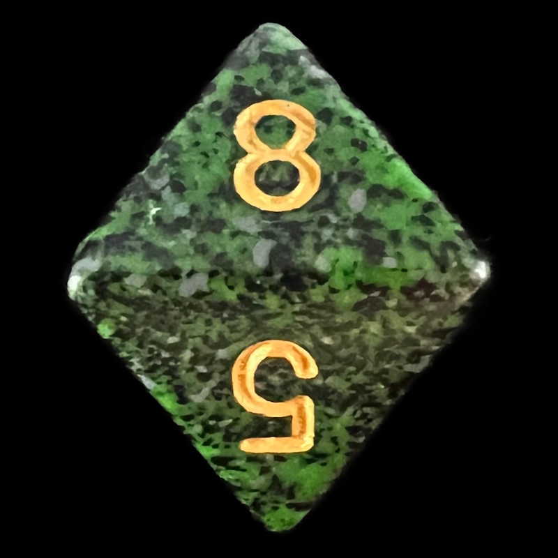 Chessex Speckled Golden Recon D8 Dice