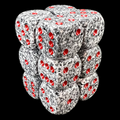 Chessex Speckled Granite 12 x D6 Dice Set