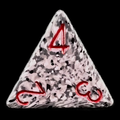 Chessex Speckled Granite D4 Dice