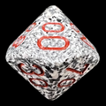 Chessex Speckled Granite Percentile Dice
