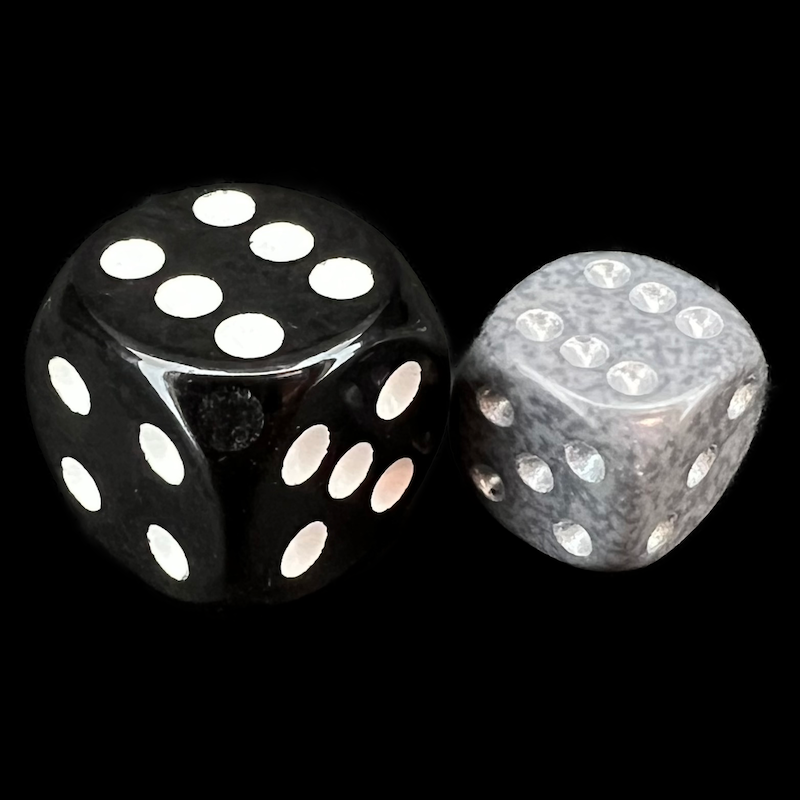 Chessex Speckled Hi Tech 12mm D6 Spot Dice
