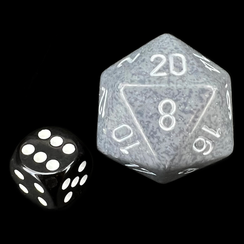 Chessex Speckled Hi Tech JUMBO 34mm D20 Dice