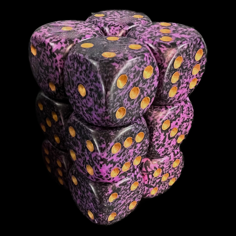 Chessex Speckled Hurricane 12 x D6 Dice Set