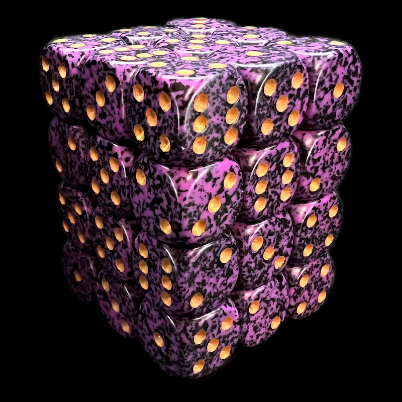 Chessex Speckled Hurricane 36 x D6 Dice Set